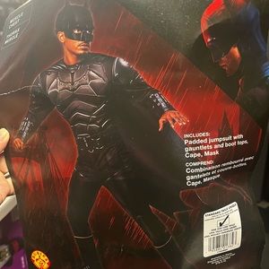 Batman men’s costume size xl